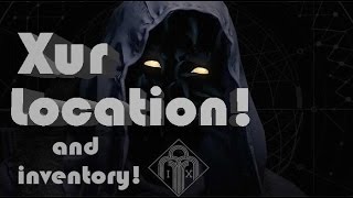 Xur Agent of Nine Vendor location 18/11/2016