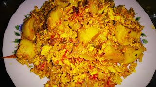 Egg Mushroom Masala Fry Recipe | Egg Mushroom Curry Recipe by Aromaa Cooks