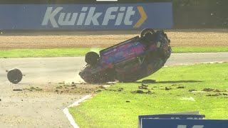 Huge Crash Flip | Mini Challenge 2025 | Brands Hatch Race 2