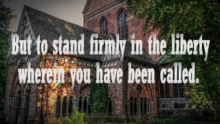 Inspired Utternace: Be Established in Grace