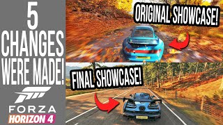5 CHANGES Forza Horizon 4 Made During Early Development!