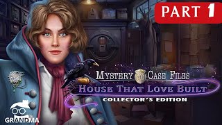 Mystery Case Files: The House That Love Built – Part 1 | Full Walkthrough 🔴