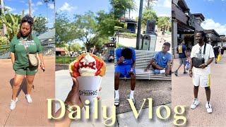 DAILY VLOG:HOT AIR BALLOON AT DISNEY SPRINGS FAILED😫|FINAL DAY+JUICI PAYTIES IN ORLANDO 