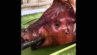 Traditional Pig Roast in the Philippines 