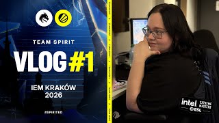 TEAM SPIRIT: IEM KRAKÓW 2026. VLOG 1 (ENG SUB)