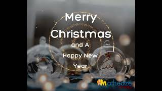 🎄✨ Merry Christmas from Matheaze Tutors! 🎅🌟

To our amazing students, supportive parents, and...