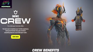 Fortnite October CREW Pack is Here!!