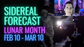 Sidereal Astrology Forecast - February New Moon - Sumerian and Babylonian Astrology - Feb 10-Mar 10