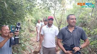 पार्क निर्माणका लागि श्रमदानमा जुटे बर्दघाट बासी