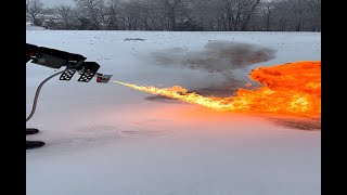 SNOW vs FLAME THROWER - Here's who WON