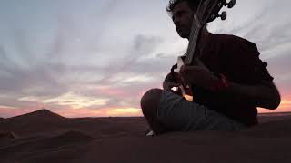 Desert Flamenco Guitar - playing flamenco guitar in the Sahara desert جيتار الفلامنكو