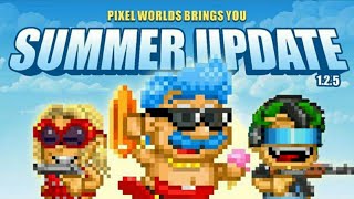 Summer Update | Pixel Worlds