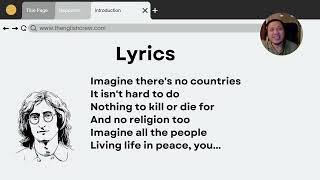 LIVE  John Lennon's  Imagine  → Executive Tone & Rhythm Masterclass