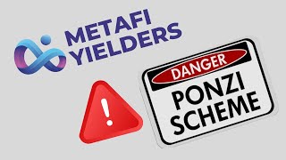 Metafi Yielders Review: Scam or Legit? 🚫[Another Ponzi Scheme]💯