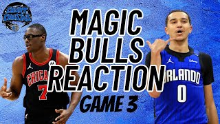 Magic vs. Bulls Reaction Game 3