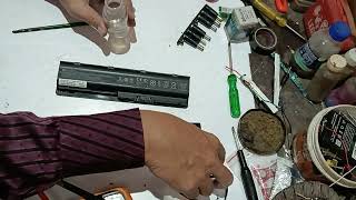 how to make laptop battery at home step by step #laptop  #batterymake #laptopbatteryrepair  #charger