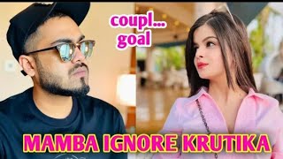 mamba ignore Krutika | in game😂😂