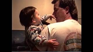 Baby Travis plays drums