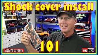 Shock cover installation 101 - Xmaxx Edition