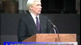 John Ankerberg Intoduces Hank Hanegraaff - Walter Martin Memorial