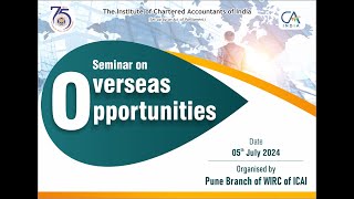 Opportunities in USA  by CA  Harsha Ramnani