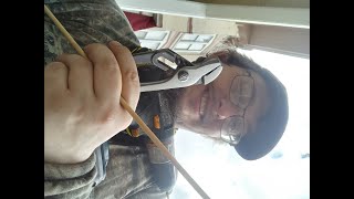 Rotted Out window Latch work Video