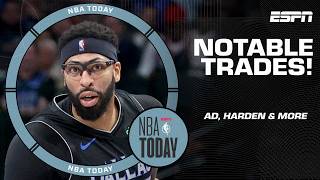 Anthony Davis, James Harden, Darius Garland and Kristaps Porzingis are all on the move! | NBA Today