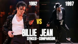 Billie Jean 😳 Dangerous Tour 1992 vs HIStory Tour 1997 | Copenhague vs Múnich 🔥🕺