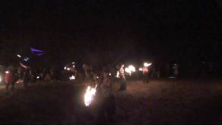 FireDrums 2010 - "Bliss and Cammie Staff Duet" (Sat) [HD]