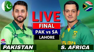 PAKISTAN vs SOUTH AFRICA, FINAL T20 Match | PAK vs SA Live | Scores & Commentary