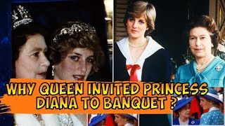 Why Queen Elizabeth invited Princess Diana to banquet after separation - Ann Breaking News