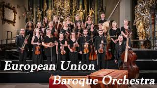 Play the Violin sheet music with European Union Baroque Orchestra/ Rameau: Platée, Overture