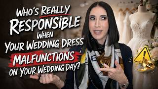 Who's Really Responsible When Your Wedding Dress Malfunctions on Your Wedding Day?