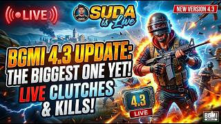 🔴LIVE BGMI UPDATE 4.3  || SUDA is LIVE || BGMI #shorts