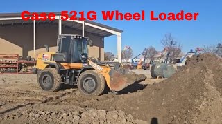 Case 521G Wheel Loader Rental | Mid-Size Power That Gets Work Done