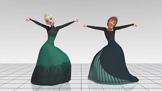See Tình | Queen Elsa and Queen Anna Dance MMD