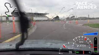 97 M3 Autocross in the Rain 8-19-18