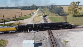 2024.10.09 - UP 4014 Big Boy Departing Valley Jct, TX