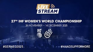 Croatia vs Denmark | Preliminary Round | 2025 IHF Women's World Championship