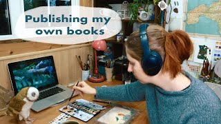 I finally decided to dream big. ⭐ Working on my own picture book and growing confidence.