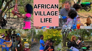 A DAY IN AFRICAN VILLAGE WITH MY FAMILY (KENYA 🇰🇪)