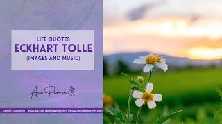 Wisdom quotes| ECKHART TOLLE| Reflective quotes to 'grow your soul'! Staying Present right "NOW".