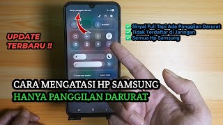 How to Fix a Samsung Phone That Only Allows Emergency Calls | Samsung Phone Not Registered on Net...