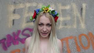 FEMEN asks Taksim for Help Anna Hutsol 20130611