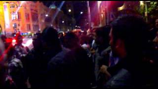 Celebration in Melbourne after India's Cricket World Cup 2011 win