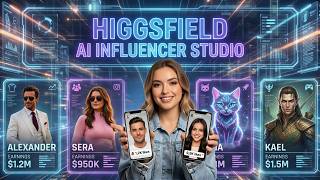 How I Created AI Influencer In Minutes Using Higgsfield AI