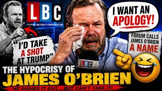 Hypocrite James Has Meltdown Live On Air!!