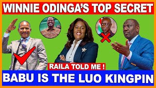 Top Secret💥Winnie Odinga Expose Babu Owino as the Next Luo Kingpin after Raila.