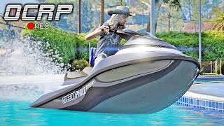 Chaos at The Waterpark in GTA 5 RP