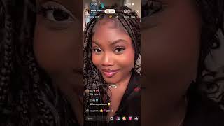 Zaria Imani TikTok Live 12-4-25